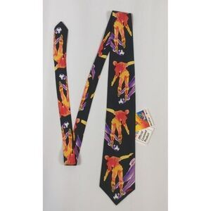 World Cup USA '94 Neck Tie Mens One Size Limited Edition Watercolor Football NEW